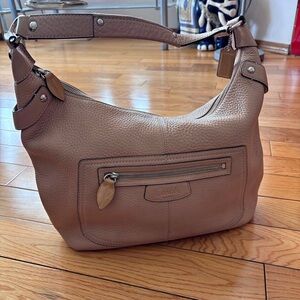 Coach Brown Leather Hobo Bag